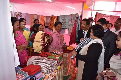 Exhibition-cum-sale of handloom products starts in Cachar