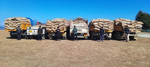 Areca nuts worth lakhs seized in Mizoram; six apprehended