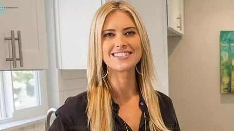 American television personality Christina Anstead responds to people calling her 'skinny'