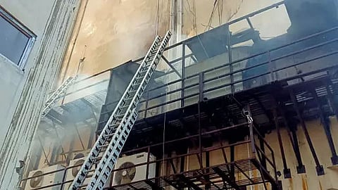 Fire Breaks Out at Central Mall in Guwahati