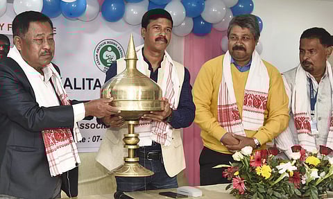 AABA felicitates Hemanta
