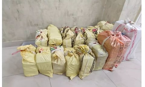 Bihar Police seized 265 kg charas, 3 Nepalese arrested