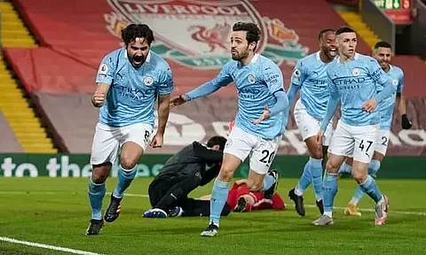 Manchester City wins in Anfield to strengthen lead as rivals all falter in EPL