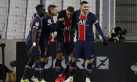 Paris St Germain beat Marseille to keep pace with Lille, Lyon