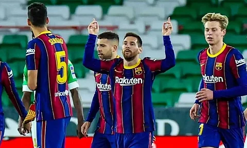 Lionel Messi, Trincao give Barca a comeback win