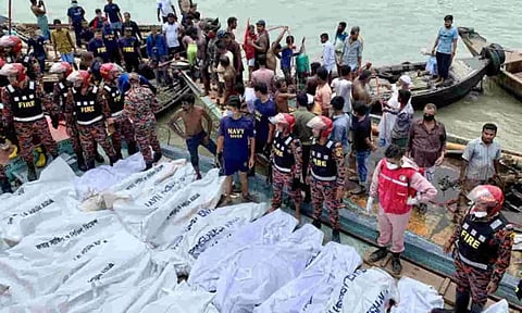 Bangladesh ferry capsizes near Dhaka, 23 killed