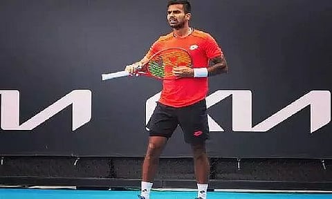 Nagal crashes out against Lithuania's Berankis