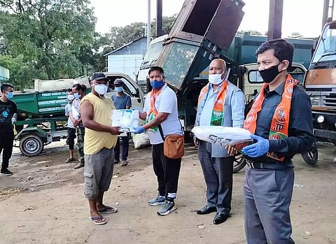 'Sewa Saptah' held in Shillong; State BJP distributes PPE kits