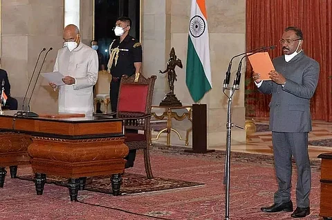 GC Murmu becomes first tribal to take charge as Comptroller and Auditor-General of India