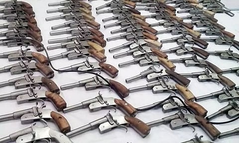 Sivasagar DM directed all licensees to deposit arms and ammunition