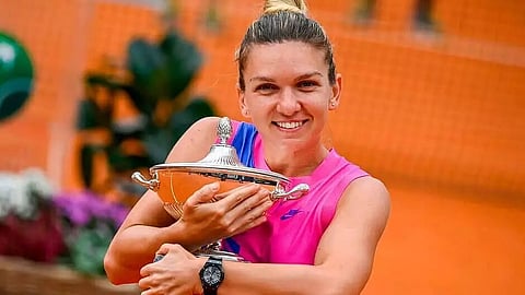 Simona Halep claims Rome title after Pliskova retires