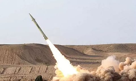 Saudi-led coalition intercepts Houthi missile