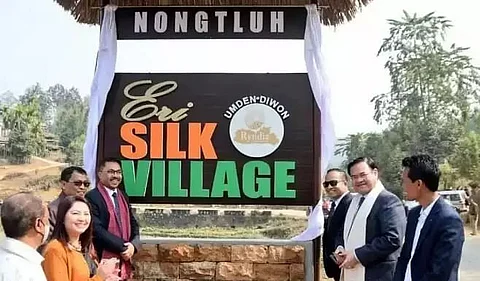 Umden declared as the 'Eri Silk Centre' in Meghalaya