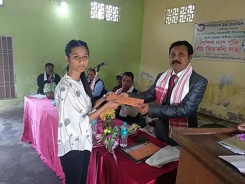 Gaurisagar High School felicitates meritorious students for the year 2019 and 2020