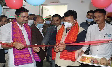 BTC Chief Pramod Boro inaugurated sick newborn care unit in JSB Civil Hospital