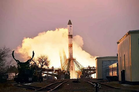 Russian resupply ship launches to space station
