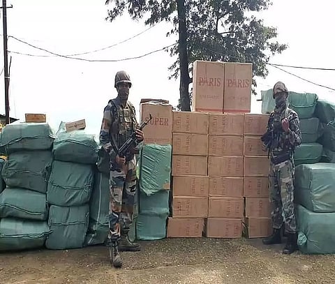 Foreign-origin cigarettes worth lakhs seized in Champai district