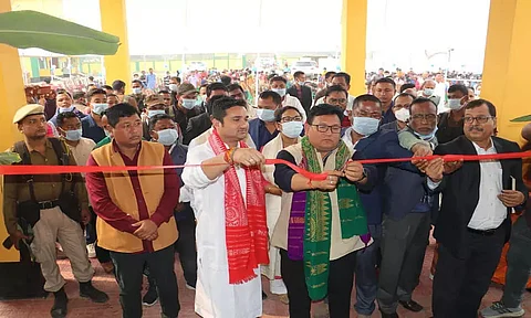 BTR chief Pramod Boro inaugurated 30-bedded model hospital in Karigaon