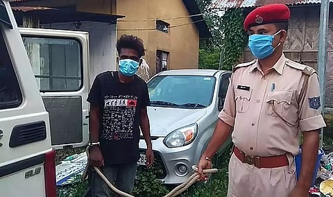 Rangia Police apprehended notorious Drug peddler from Rangia Milanpur