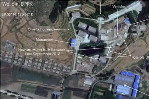 Satellite images show previously undeclared N Korean facility