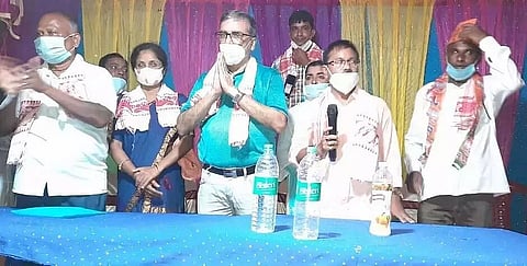 400 members from Congress & AIUDF join BJP in Dhubri meet