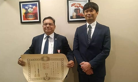 Dr Thangjam Dhabali Singh from Manipur Receives Japan's Highest Honour