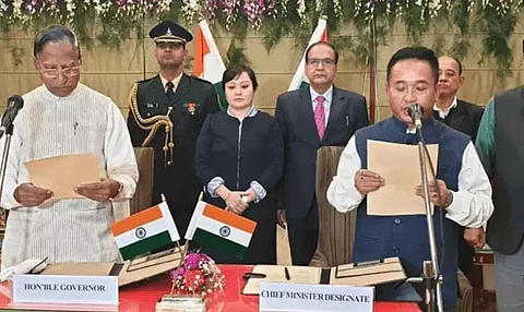 P.S. Golay Swears In As Sikkim Chief Minister Again, Former Council of Ministers Retained