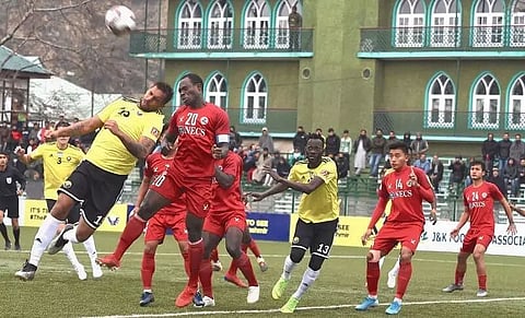 Real Kashmir FC draw 2-2 with Aizawl FC