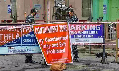 Tsangpo Apartment in Guwahati's Chandmari declared as Containment Zone