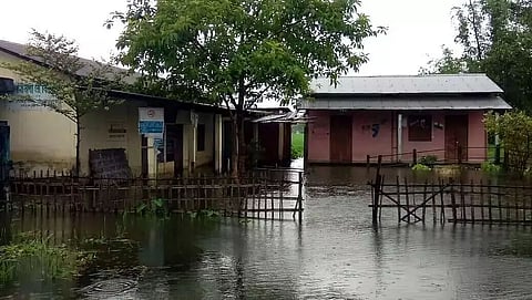 Flash flood hits Lakhimpur again; 62 revenue villages inundated