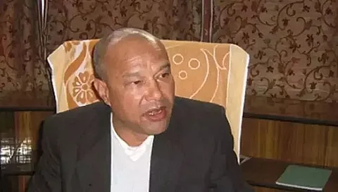 Sanbor Shullai declares open rebellion against BJP State chief Earnest Mawrie