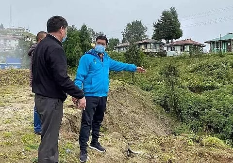 Chief Minister Pema Khandu treks 24 km for 11 hours to meet people