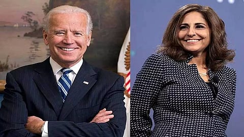 South Asian group mobilises for Neera Tanden as Joe Biden stands by her