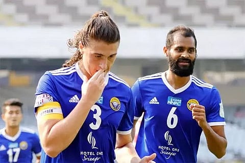 Mason Robertson's brace helps Real Kashmir to win over Aizawl
