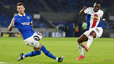 Christian Benteke's last-gasp goal hands Crystal Palace win over Brighton