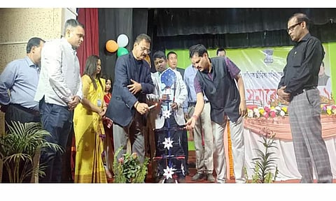 Distribution of scooties to Jeevika Sakhis at Barpeta District Library
