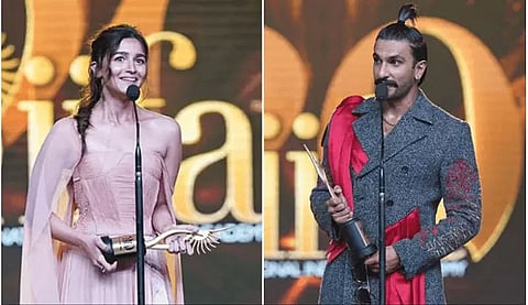 Ranveer Singh, Alia Bhatt Bags Best Actor/Actress Award at IIFA Awards 2019
