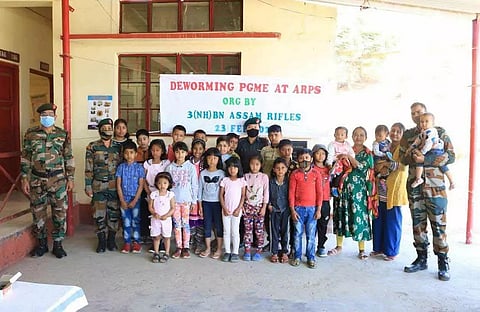 Assam Rifles holds various civic programmes across Mizoram