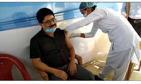 COVID-vaccination drive for polling officials in West Karbi Anglong