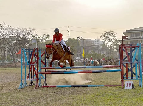 NCC conducts Horse Show-2021 in Khanapara, Guwahati