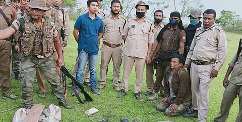 Rhino poacher arrested by Kamargaon police in Numaligarh