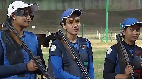 Shotgun World Cup: Women's Trap Team wins silver as India finish tournament with 2 medals