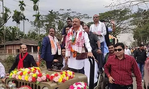 MLA Bhaskar Sharma accorded warm welcome in Margherita