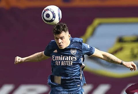 Arsenal's Granit Xhaka gaffe gifts Burnley point