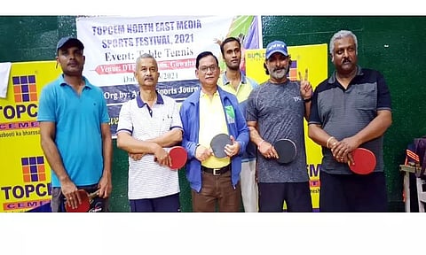 DDK, Devajit Dutta clinch title in table tennis event in NE Media Sports Festival