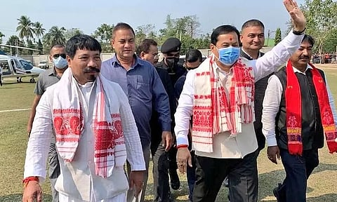 AGP President Atul Bora files his nomination from Bokakhat Constituency