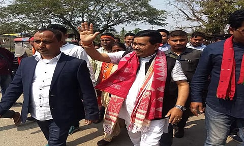 BJP candidate Madhuram Deka accorded warm welcome in Kalaigaon