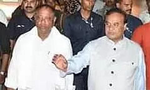 Himanta moves to douse growing dissension within party in Barak