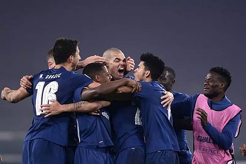 Juventus knocked out of Champions League by 10-man Porto