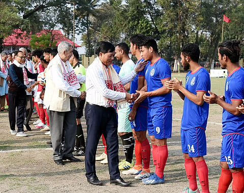 ASEBSC share points with GTC 67th Bordoloi Trophy begins : Blues earn hard fought victory